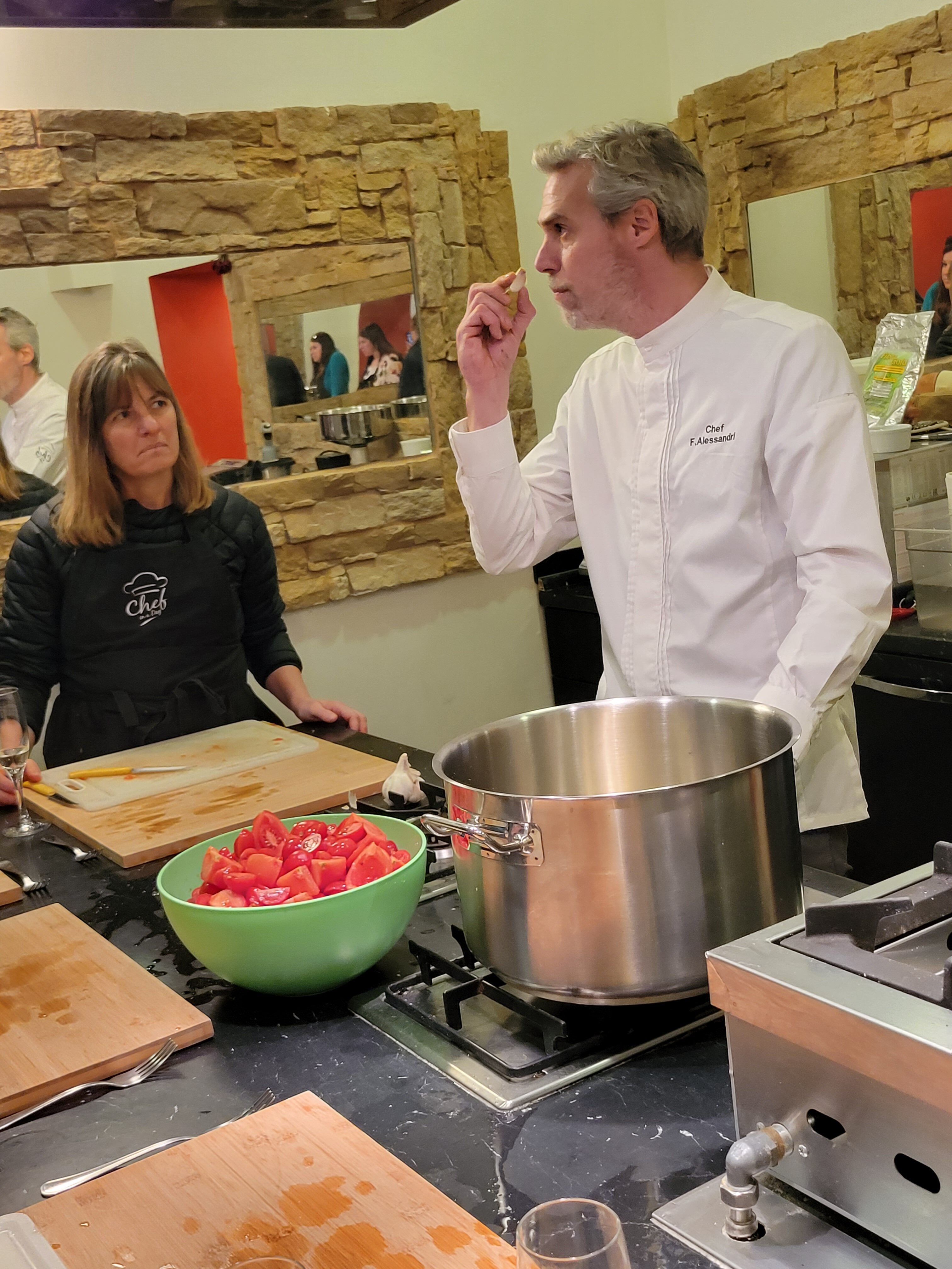 escorted travel tours include cooking with chefs