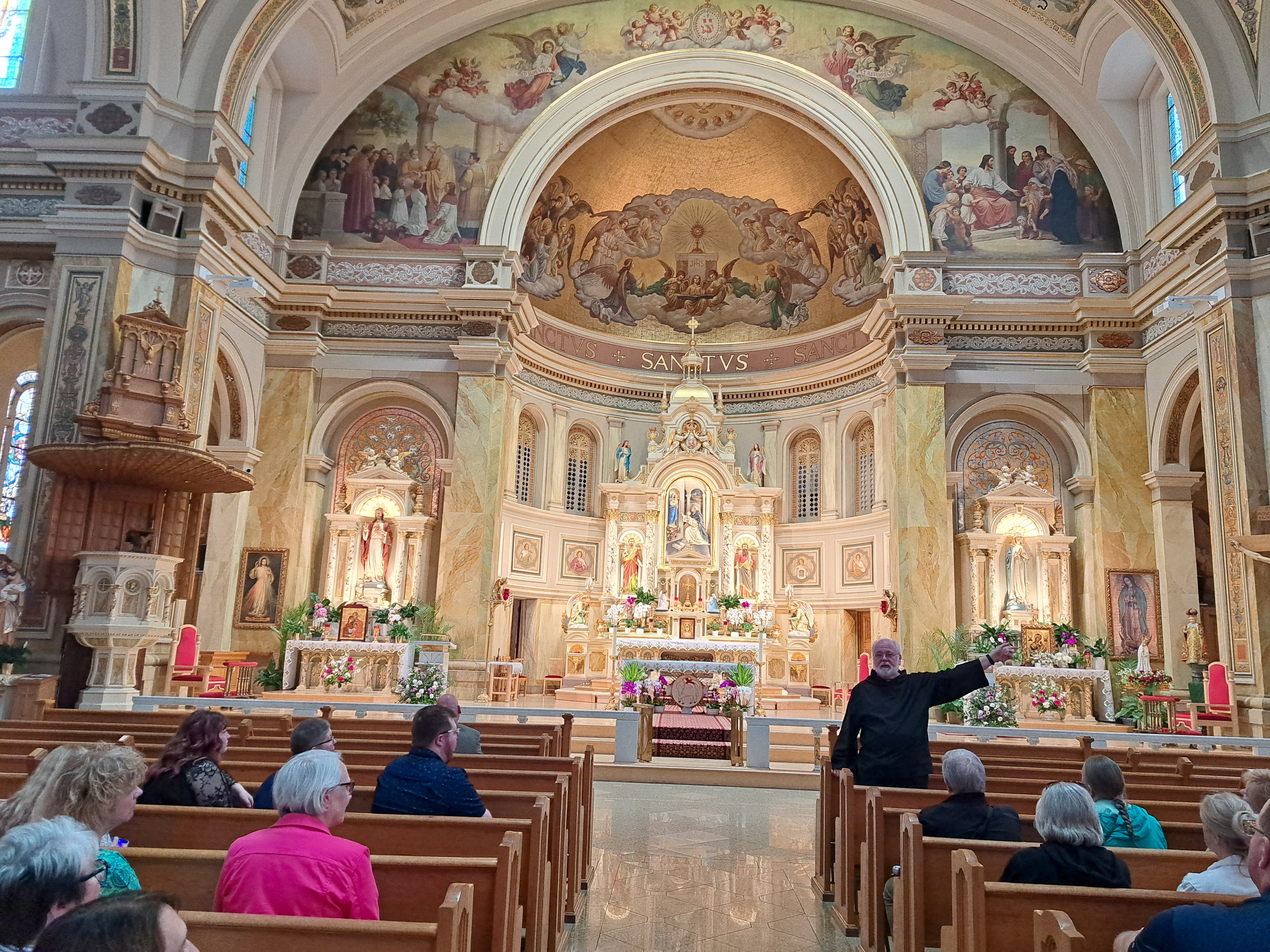 One of the grand historic churches in Chicago’s Polish Village