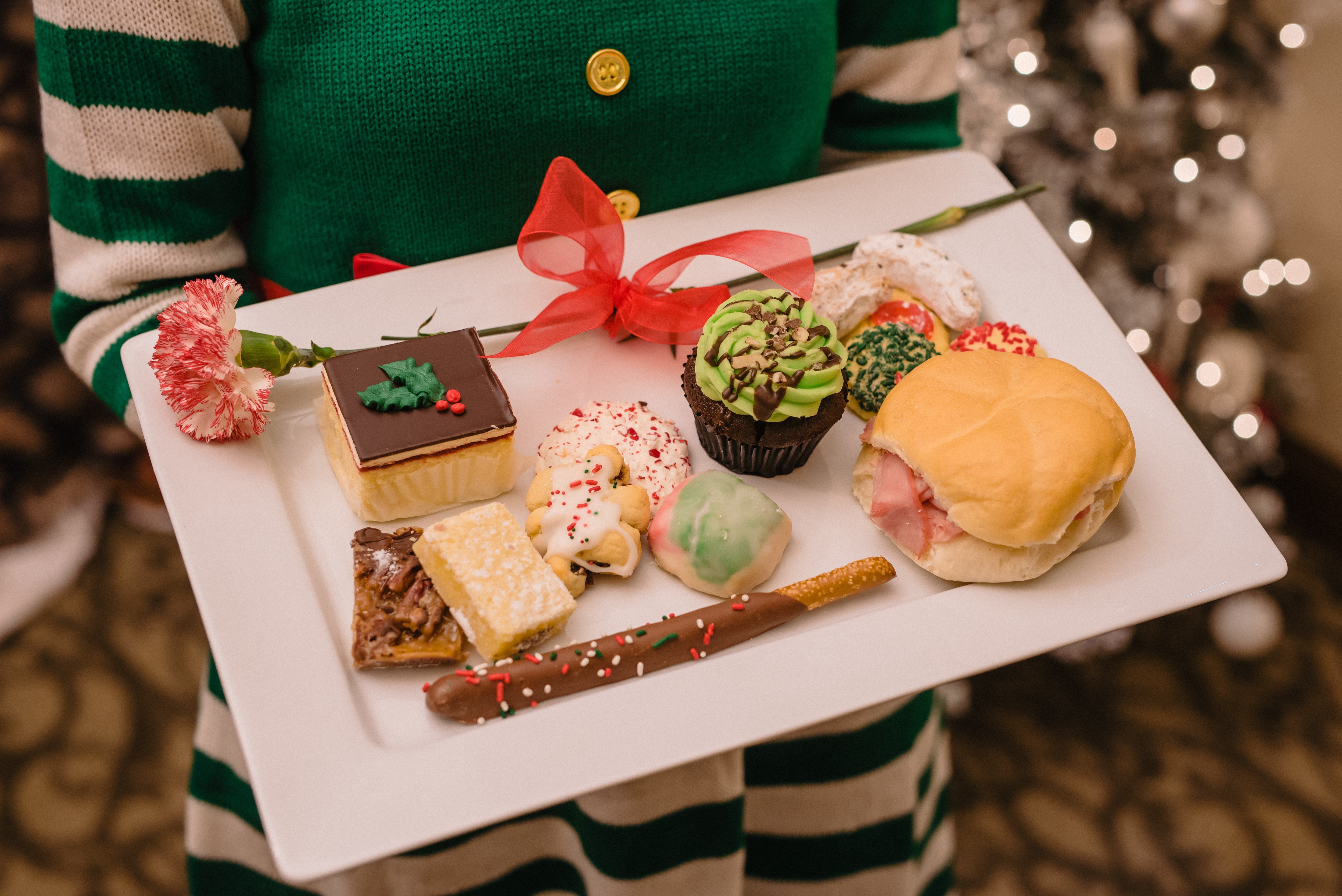 Baked goods from Christmas Around Milwaukee Bakery Bus