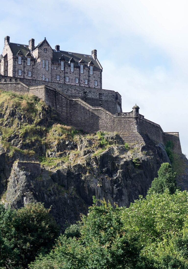 Edinburgh Castle in Scotland